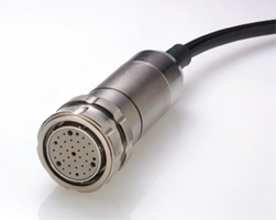 SS28, Plug, Female w/Backshell, Fiber Optic Cable