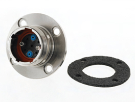 SS16, Panel Mount Receptacle, Male