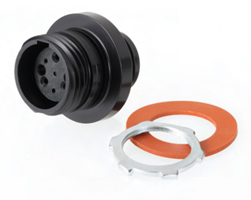 SS16, Jam-Nut Receptacle, Internal, Female