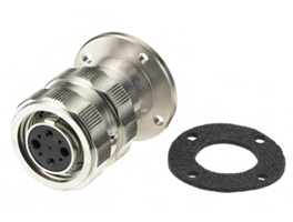 SS16, Panel Mount Plug, Female